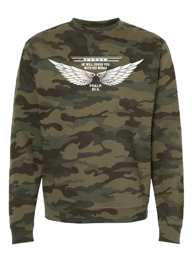 Men's Psalm 91 Crew Sweatshirt