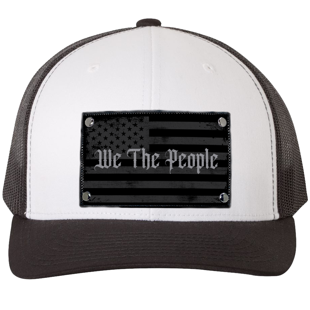 We the People Black, White & Black Trucker Hat