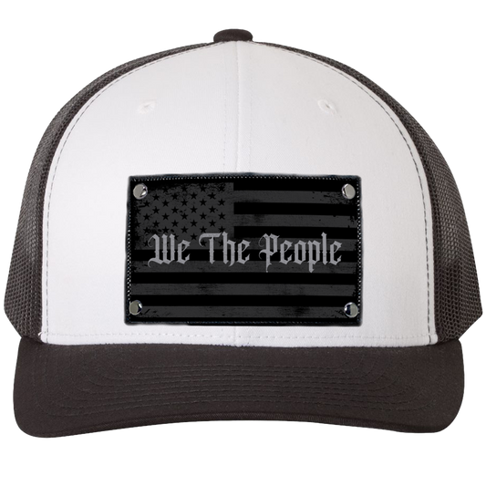 We the People Black, White & Black Trucker Hat