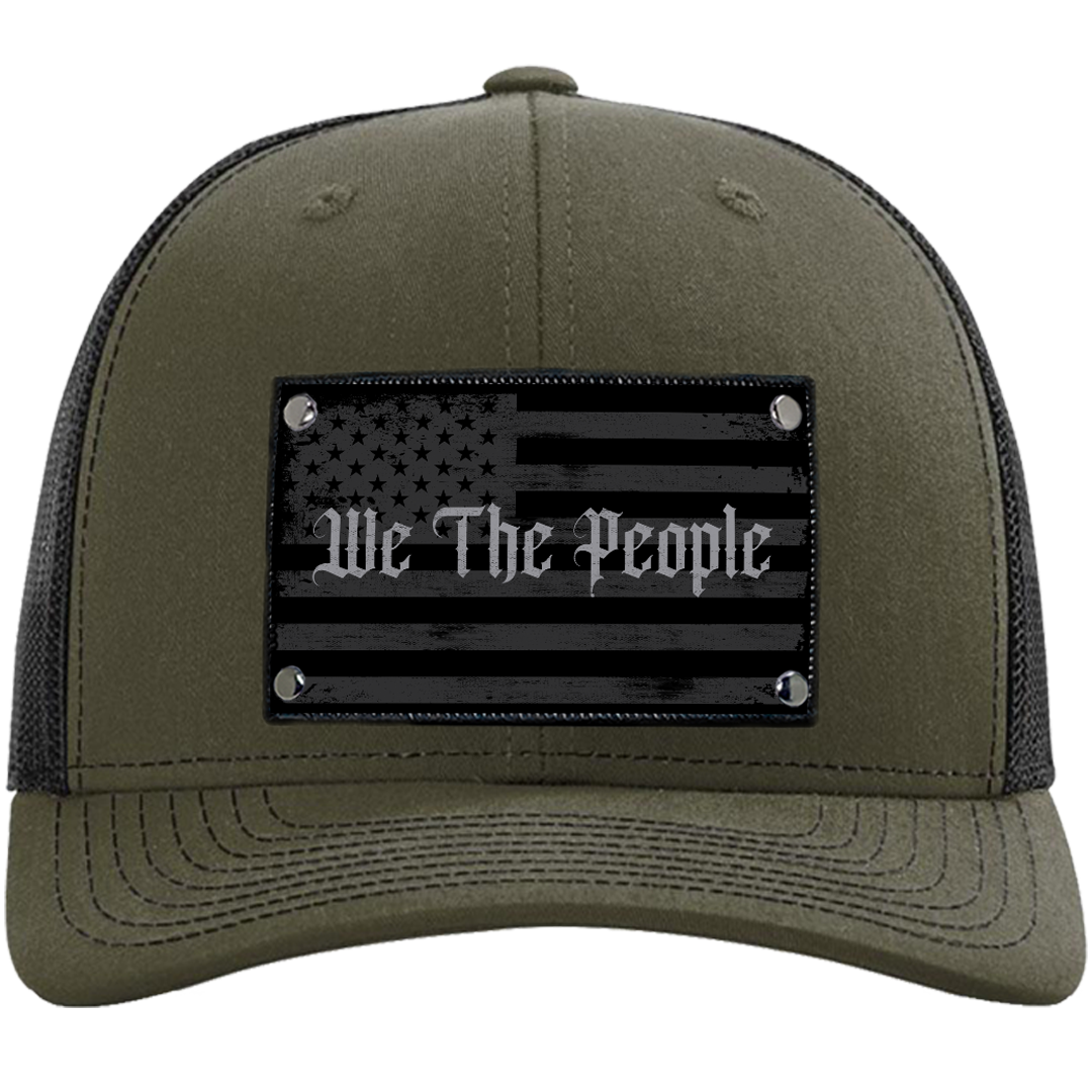 We the People Loden & Black Trucker Hat