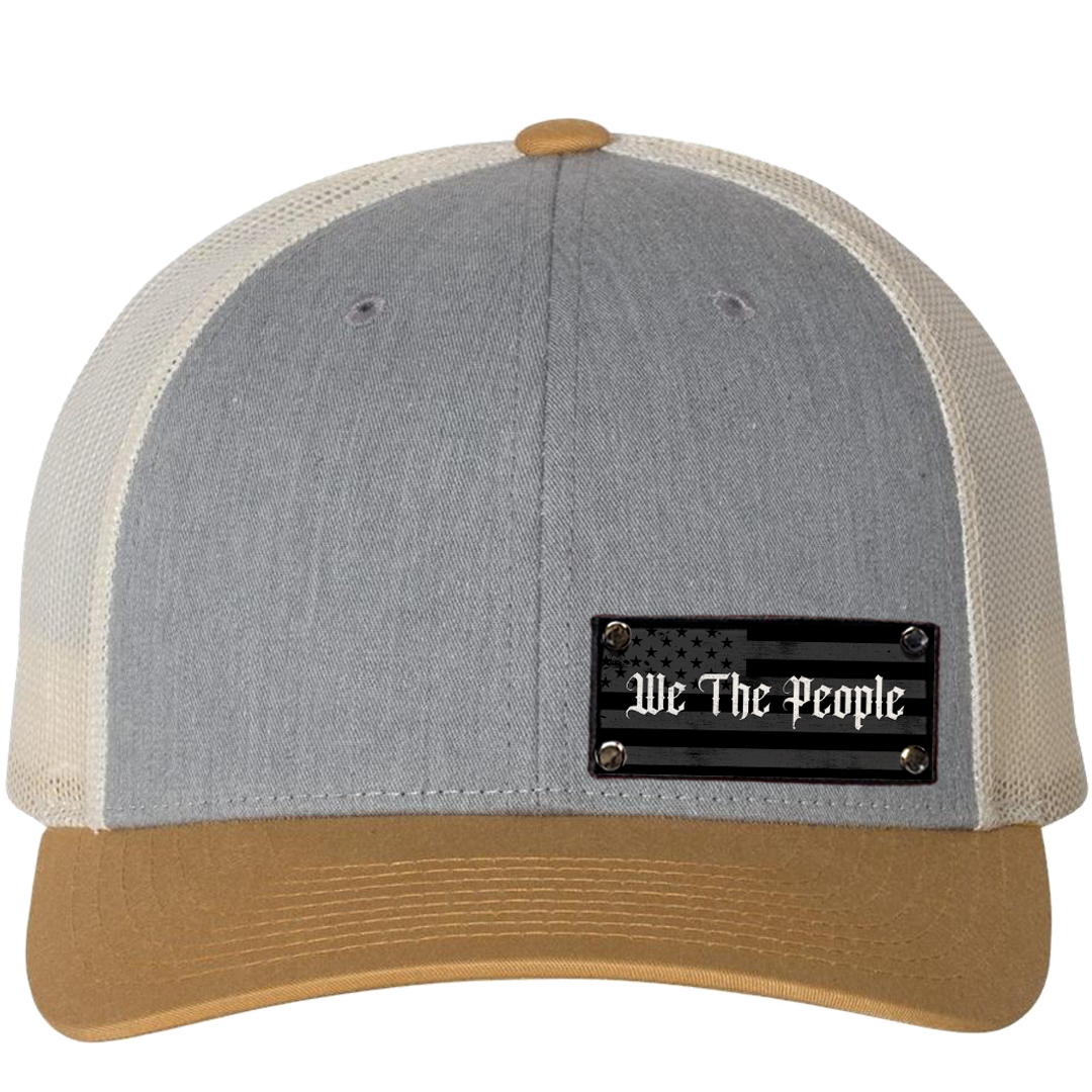 We the People Heather Gray, Birch, Amber Gold Hat