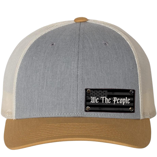 We the People Heather Gray, Birch, Amber Gold Hat