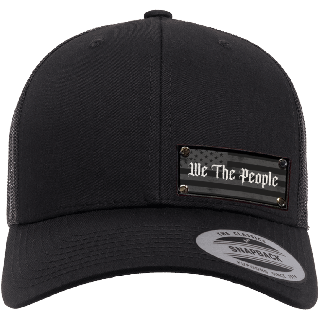 We the People Black Trucker Hat