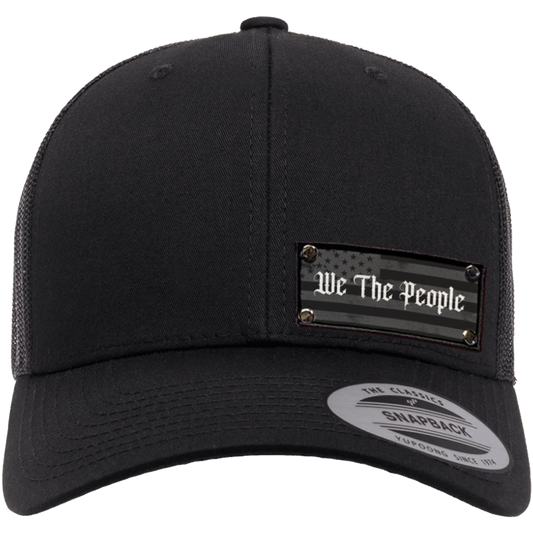 We the People Black Trucker Hat