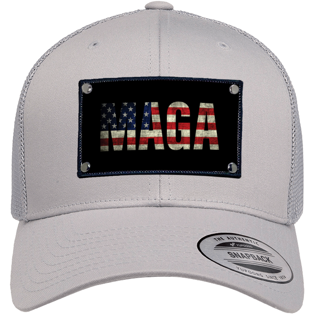 MAGA Inverted Flag on YP6606 Silver