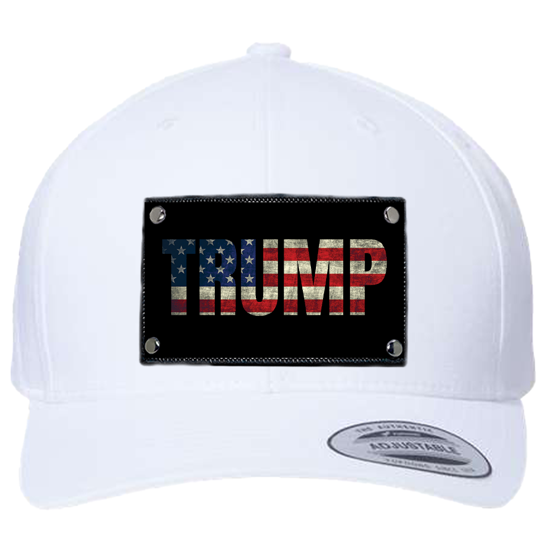 Curved Snapback Trump Inverted Color Flag